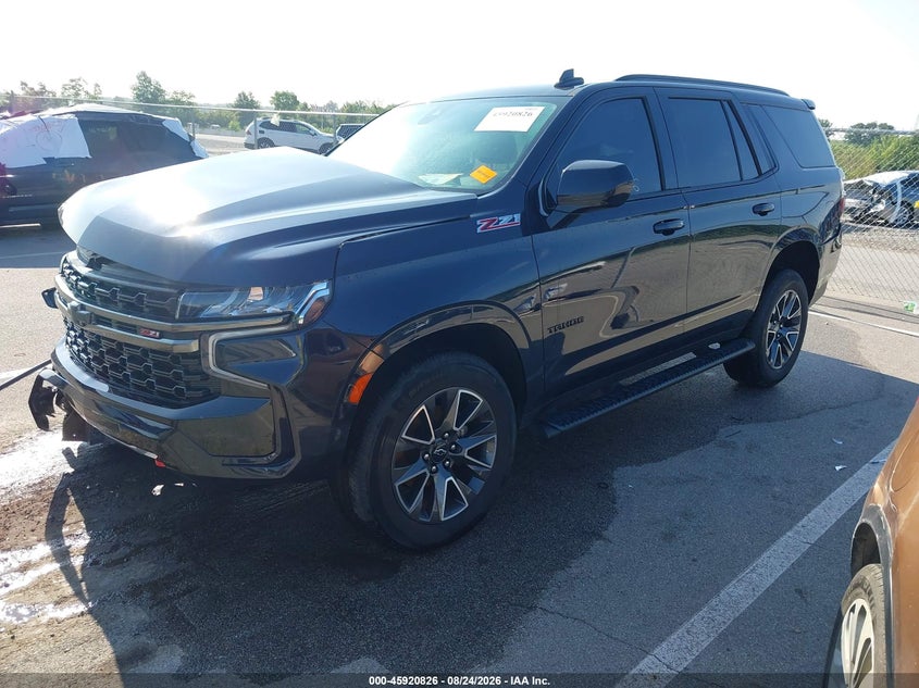 2021 CHEVROLET TAHOE auction photo 2