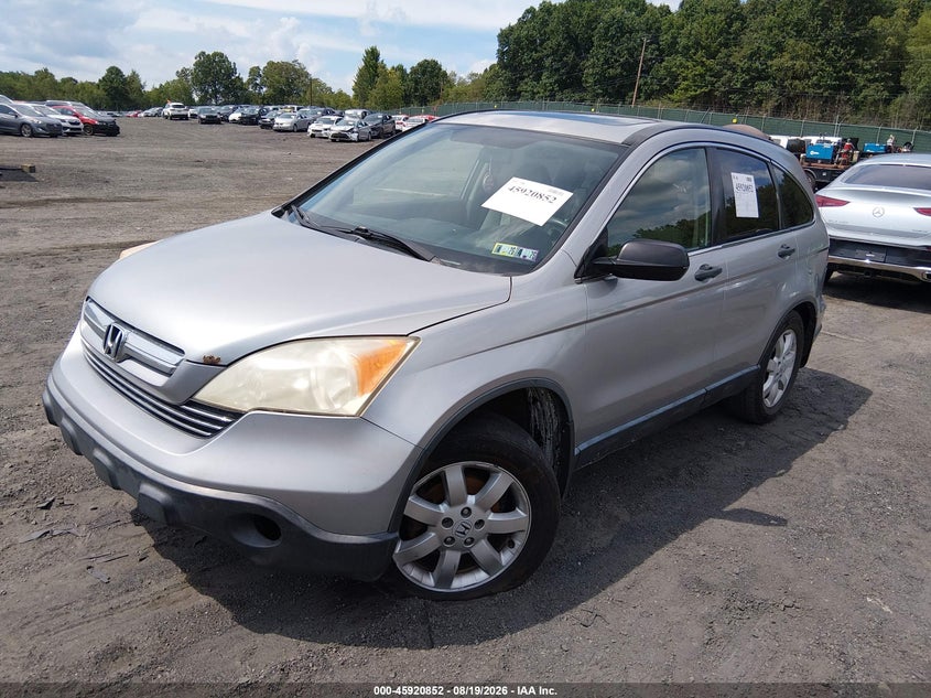 2007 Honda CR-V, Обычный износ, IAAI, VIN JHLRE48537C013451 — фото 2