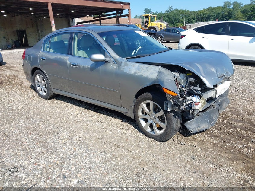 2006 INFINITI G35X auction photo 1