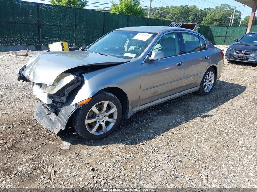 2006 INFINITI G35X auction photo 2