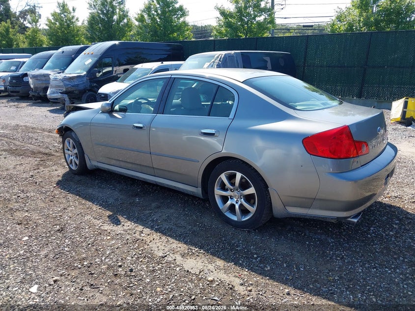 2006 INFINITI G35X auction photo 3