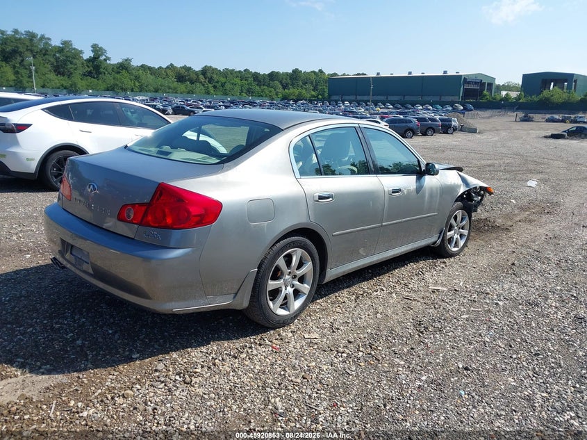 2006 INFINITI G35X auction photo 4