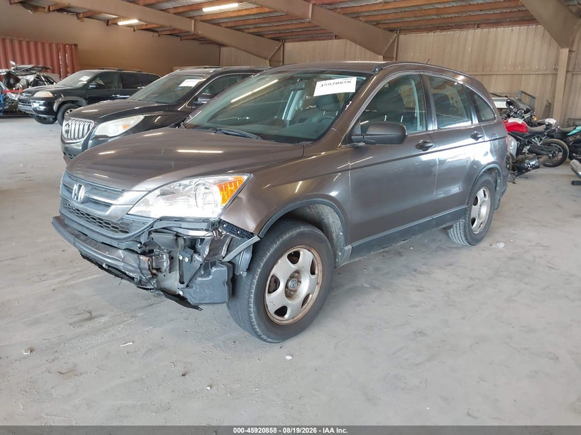 2011 Honda Cr-V Lx, Обычный износ, IAAI, VIN 3CZRE3H36BG703006 — фото 2