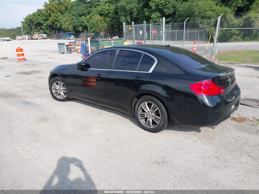 Vin: jn1cv6ar4bm355234, lot: 46419956, infiniti g37x 20113