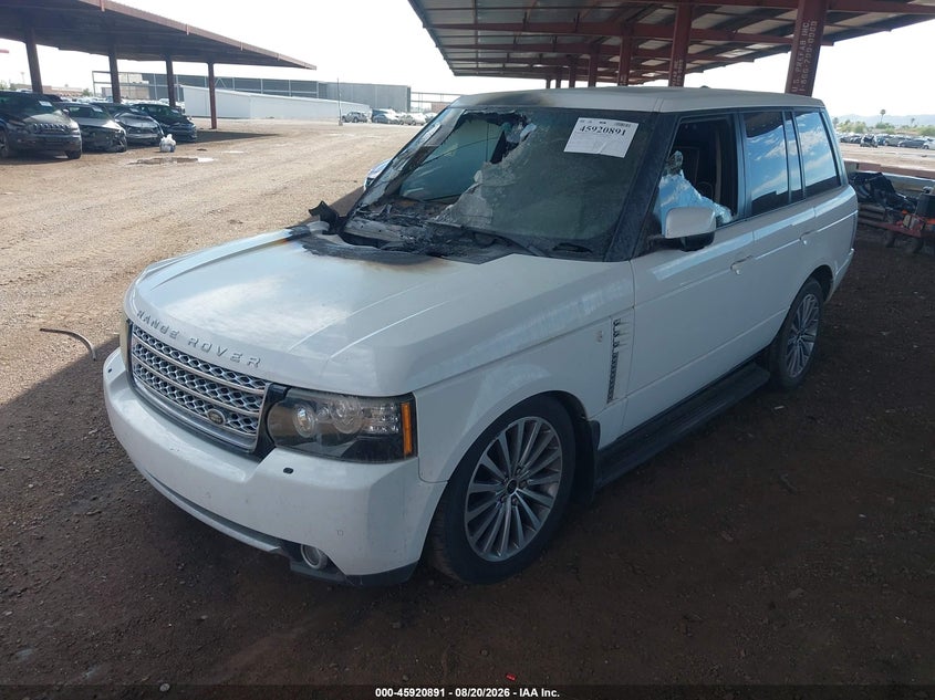 2012 Land Rover Range Rover, Interior Burn, IAAI, VIN SALMF1E49CA369643 — photo 2