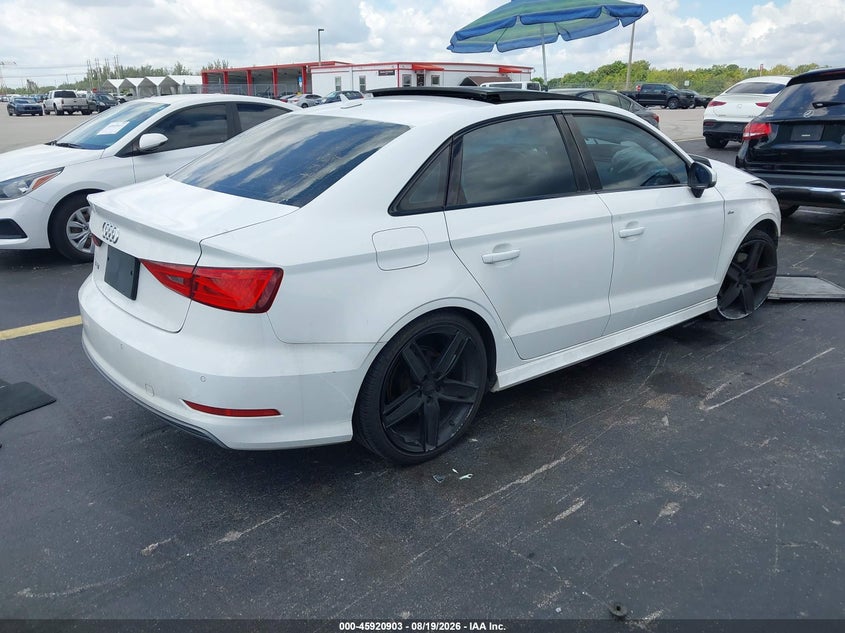 Vin: waua7gffxg1072149, lot: 46419991, audi a3 1.8t premium 20164