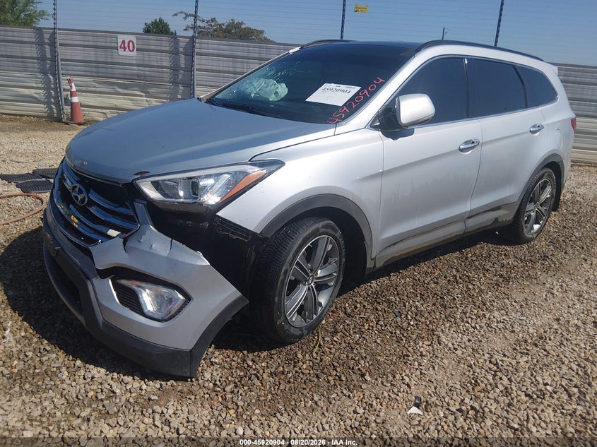 2016 Hyundai Santa Fe, Удар спереди, IAAI, VIN KM8SR4HF9GU133580 — фото 2