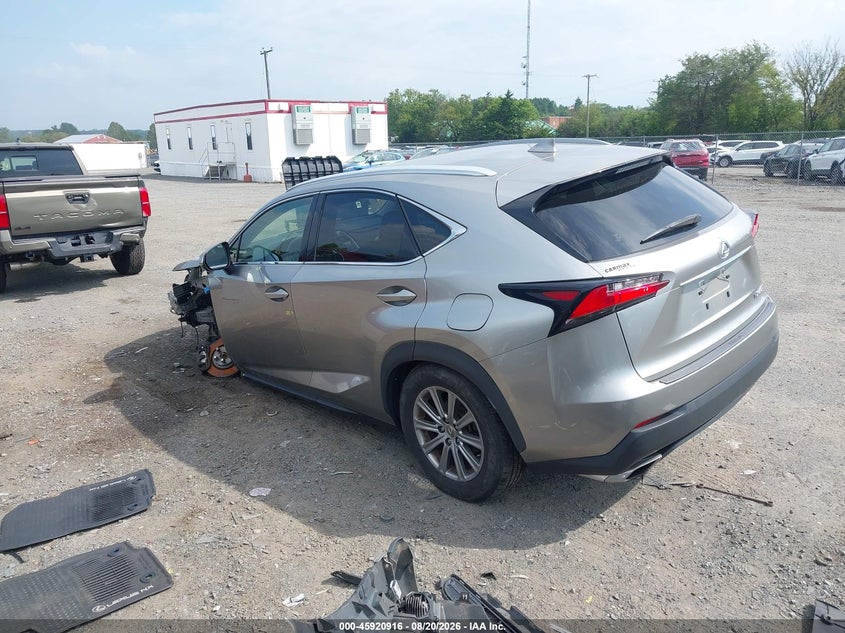 LEXUS NX 200T 2016 VIN JTJBARBZ3G2076166