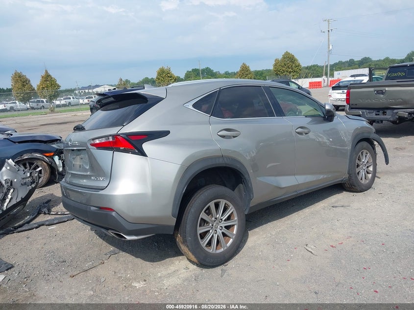 LEXUS NX 200T 2016 VIN JTJBARBZ3G2076166
