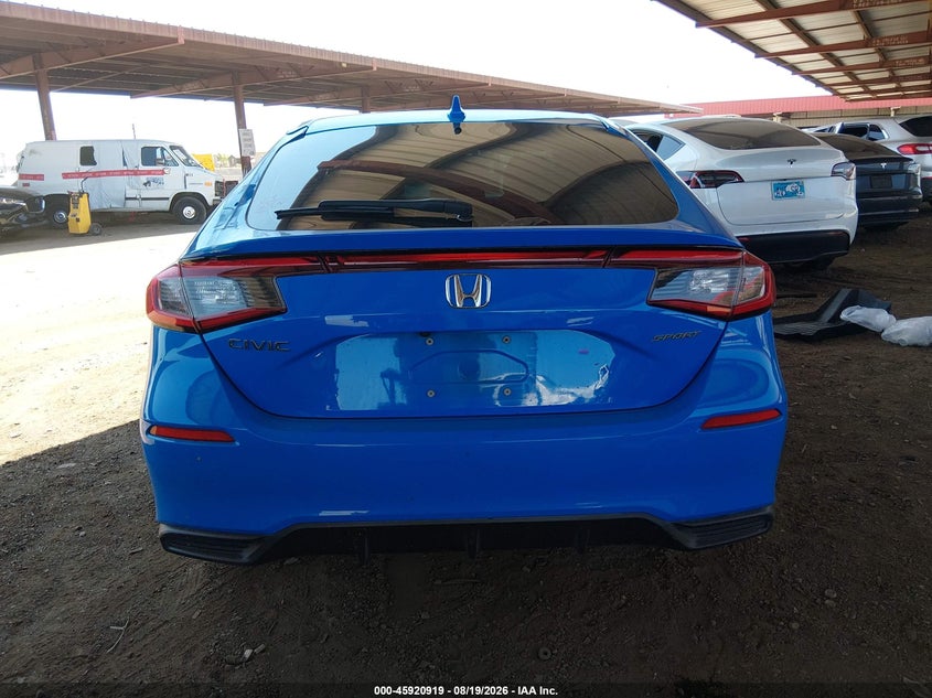 HONDA CIVIC SEDAN 2025 VIN 19XFL2H87SE003320