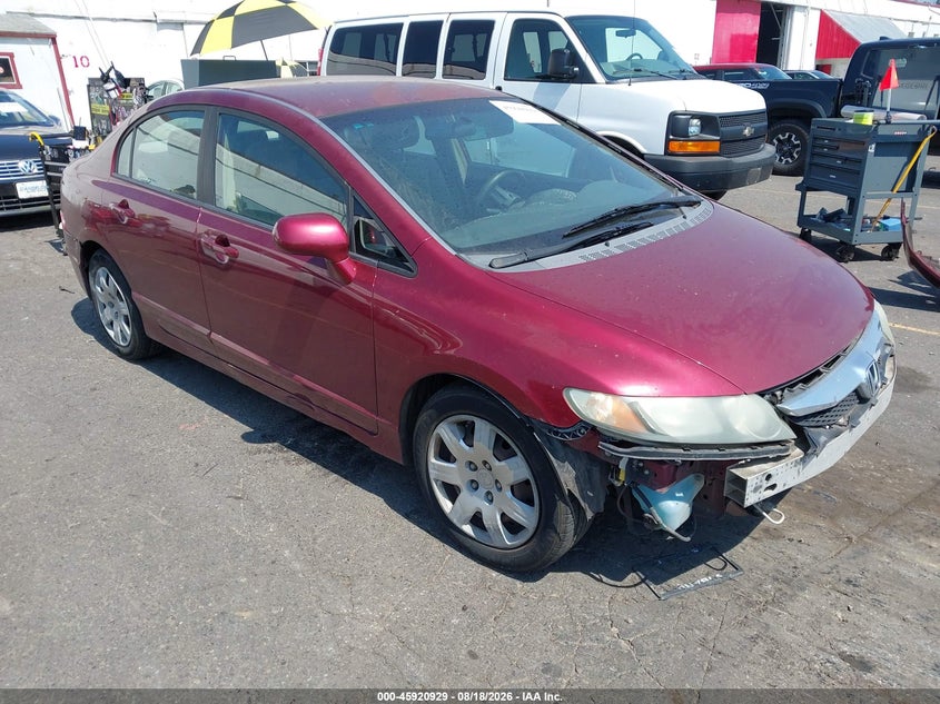 Vin: 19xfa1f58ae031327, lot: 46420017, honda civic lx 20101