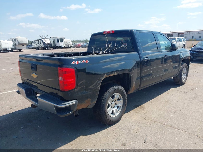 Vin: 3gcukreh4fg413204, lot: 46420023, chevrolet silverado 1500 lt 20154