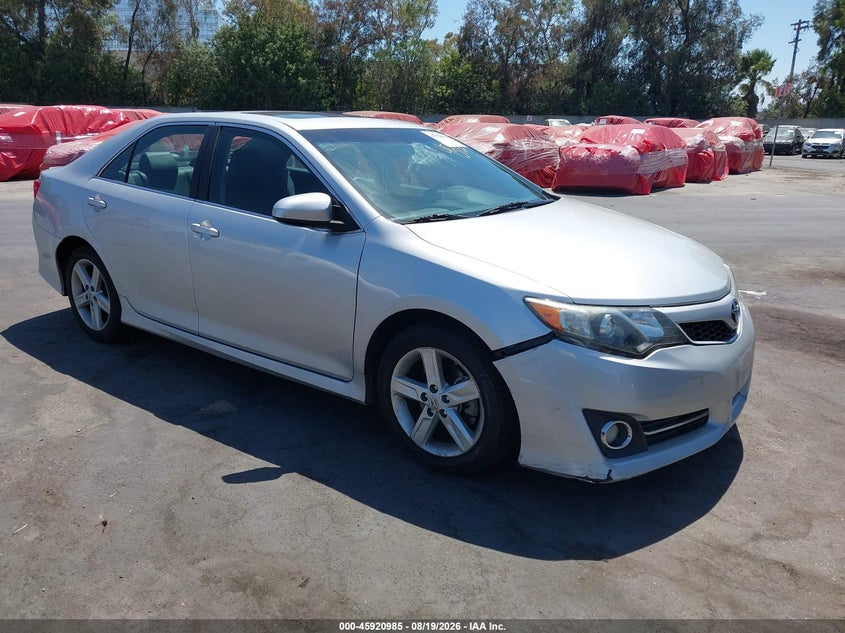 2012 TOYOTA CAMRY auction photo 1