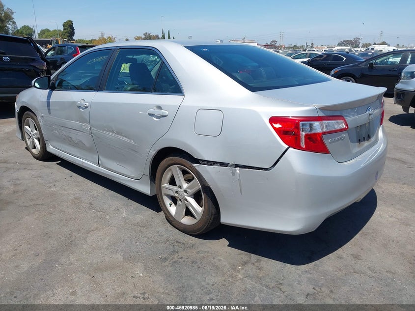 2012 TOYOTA CAMRY auction photo 3