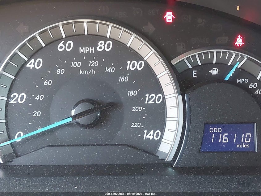 2012 TOYOTA CAMRY auction photo 7