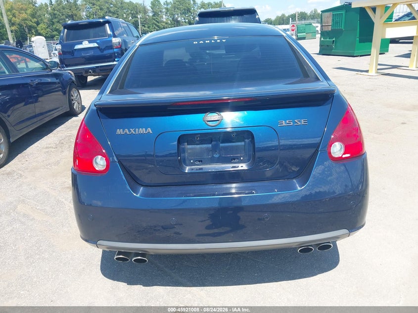 2007 NISSAN MAXIMA SEDAN 3.5L V-6 DOHC, VVT, 255HP