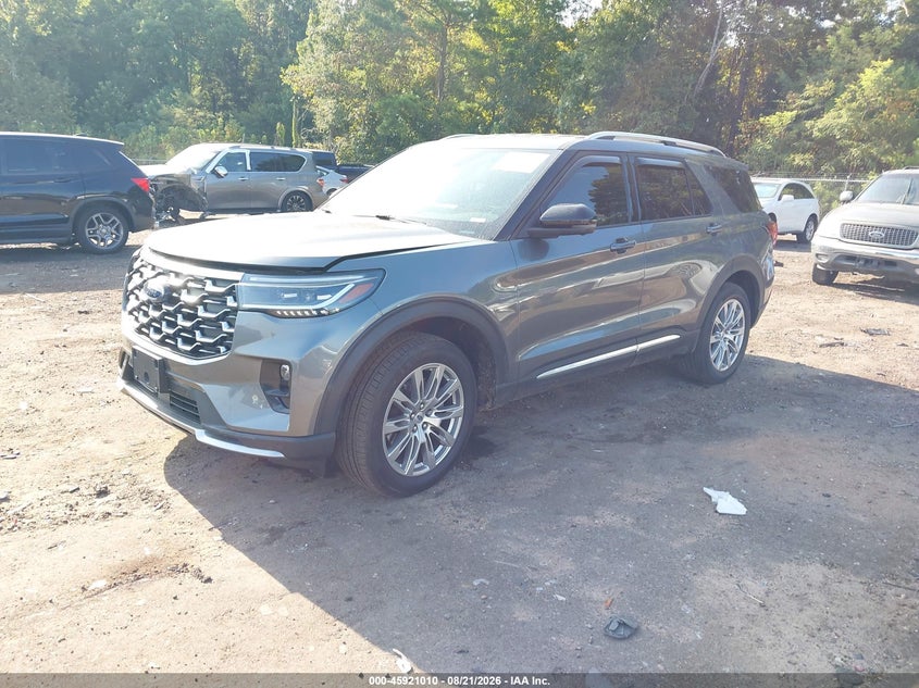 Vin: 1fmuk8hh4tgb08469, lot: 46420098, ford explorer platinum 20262