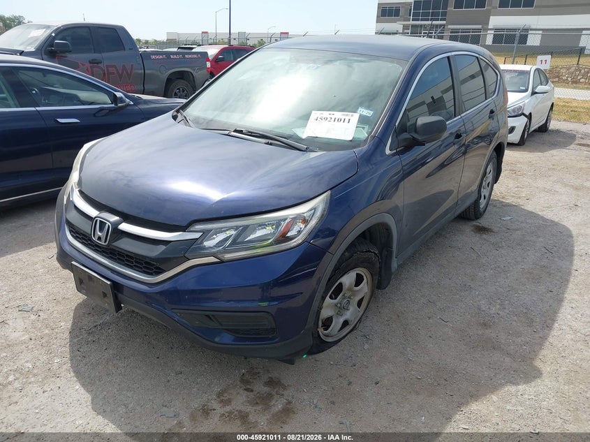 Vin: 3czrm3h37fg716954, lot: 46420099, honda cr-v lx 20152
