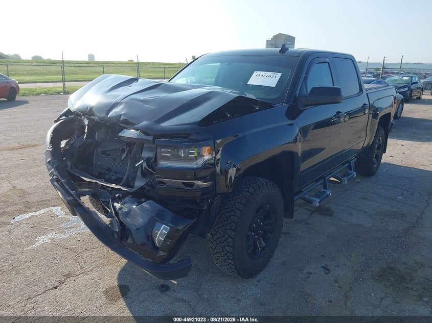 2016 Chevrolet Silverado, Front End, IAAI, VIN 3GCUKSEC9GG222634 — photo 2