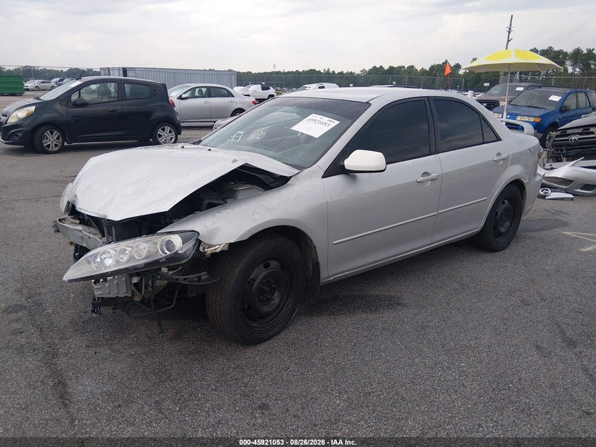 2007 Mazda 6, Front End, IAAI, VIN 1YVHP80C875M58559 — photo 2