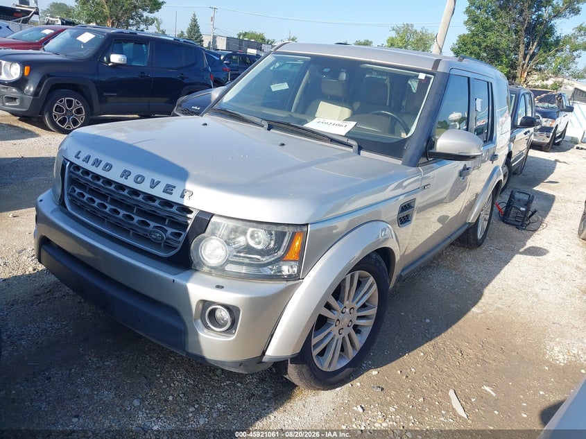 2016 LAND ROVER LR4 auction photo 2