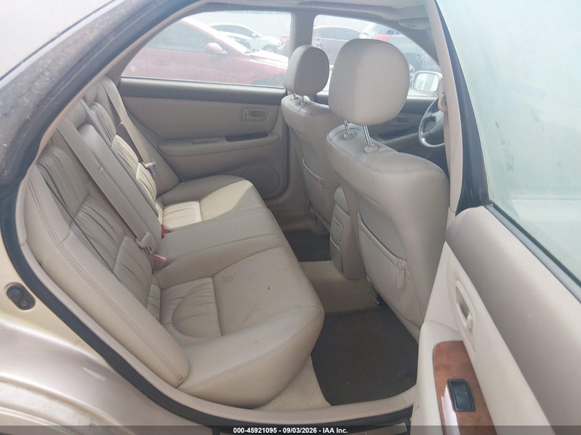 2000 LEXUS ES SEDAN 3.0L V-6 DOHC, VVT, 210HP