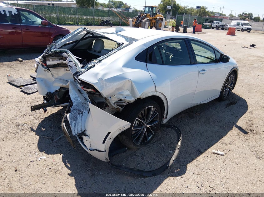 Vin: jtdacaau4r3045540, lot: 46420223, toyota prius xle 20244