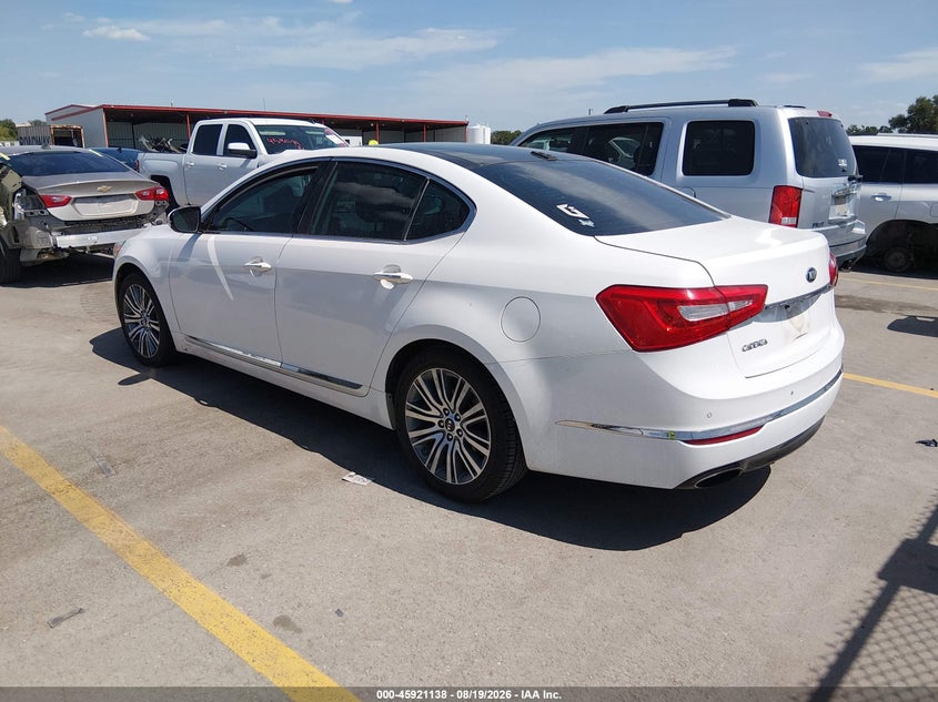 Vin: knaln4d70g5218057, lot: 46420226, kia cadenza premium 20163