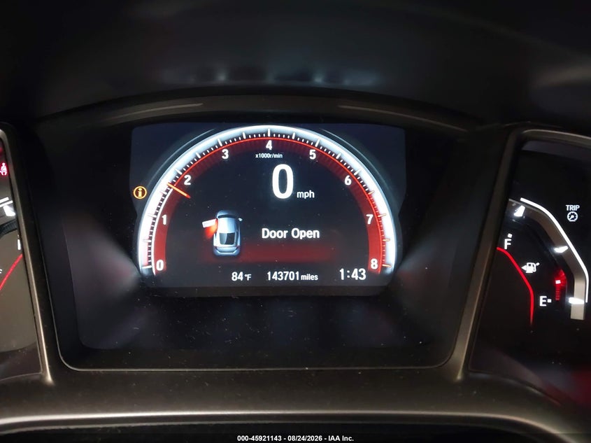 HONDA CIVIC SI 2019 VIN 2HGFC3A51KH750942