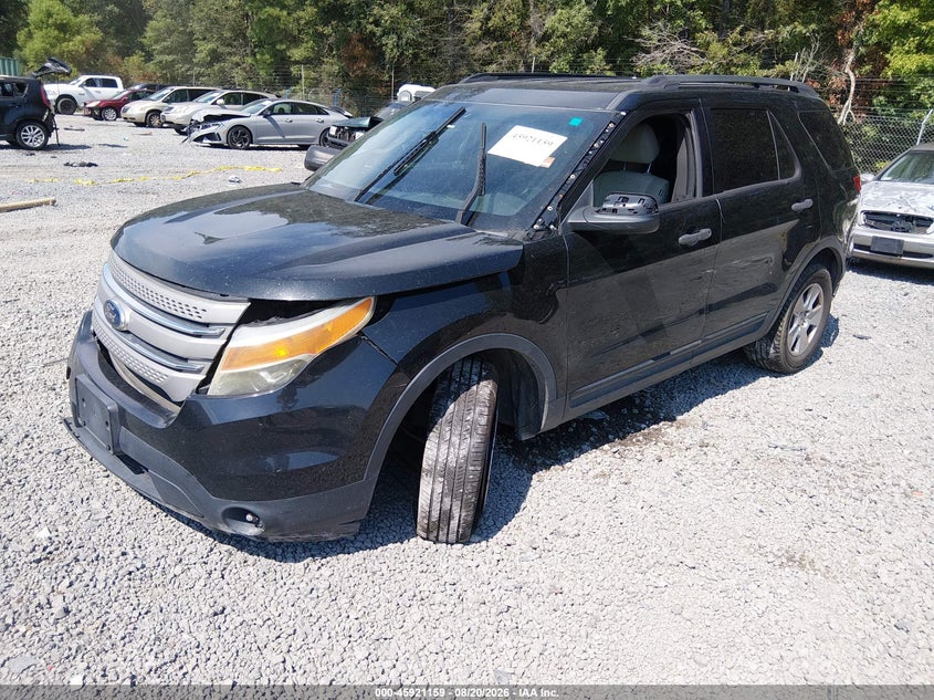 2014 Ford Explorer, Front End, IAAI, VIN 1FM5K7B86EGC27294 — photo 2