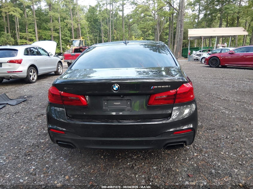 BMW M550I 2018 VIN WBAJB9C54JB036318