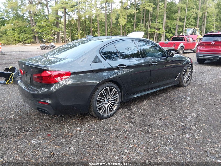 BMW M550I 2018 VIN WBAJB9C54JB036318