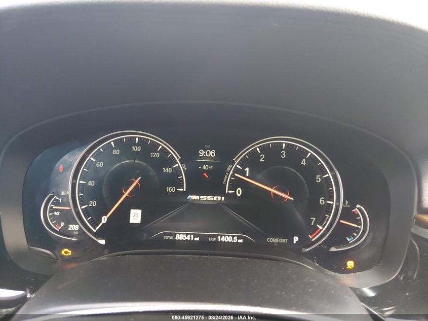 BMW M550I 2018 VIN WBAJB9C54JB036318