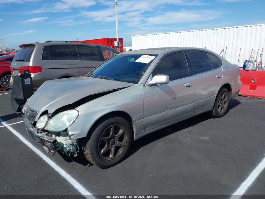 2002 LEXUS GS 300 SEDAN 3.0L I-6 DOHC, VVT, 220HP
