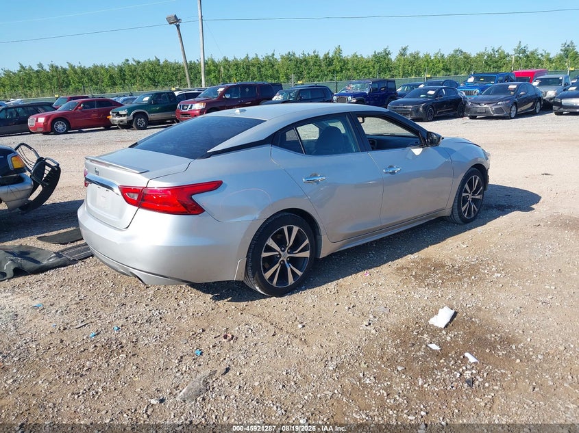 2017 NISSAN MAXIMA auction photo 4