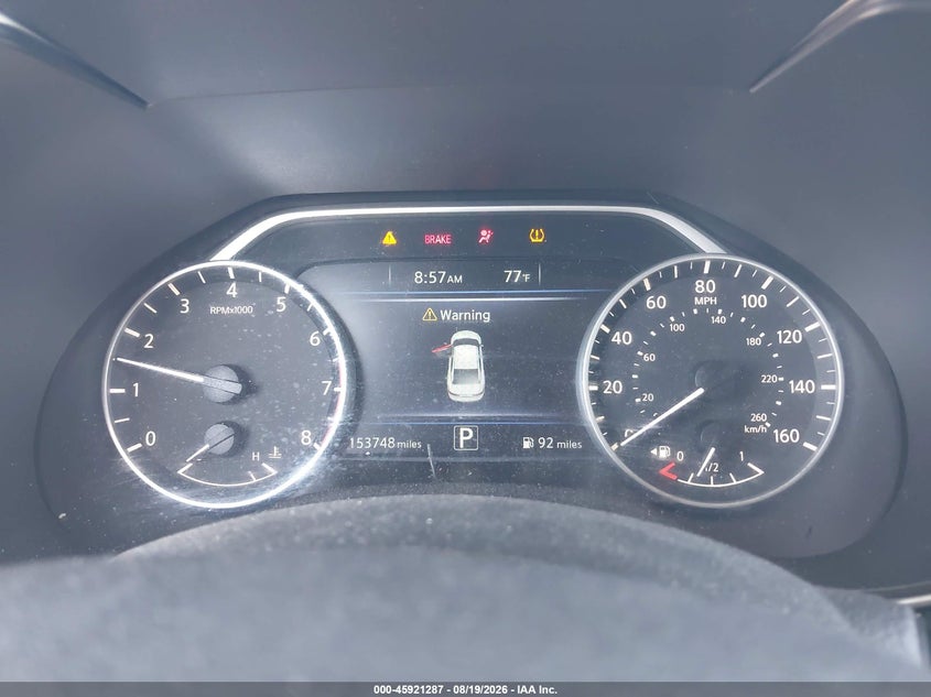 2017 NISSAN MAXIMA auction photo 7