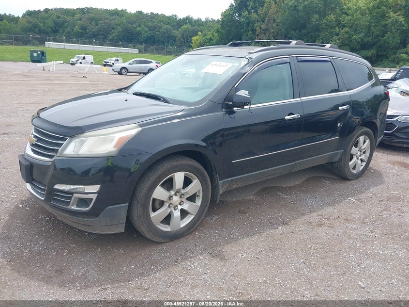 2015 Chevrolet Traverse, Оба бока, IAAI, VIN 1GNKVJKD9FJ262948 — фото 2