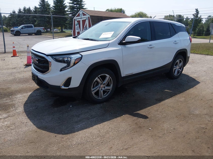 2018 GMC Terrain, Rear, IAAI, VIN 3GKALMEV9JL264365 — photo 2