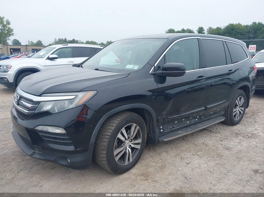 2017 Honda Pilot, Левый бок, IAAI, VIN 5FNYF5H52HB040334 — фото 2