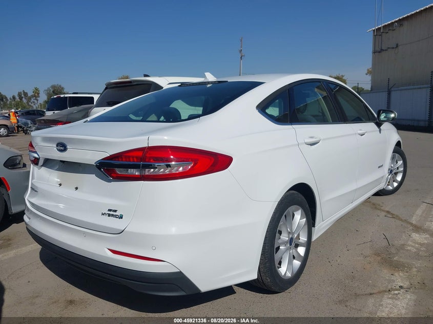 2019 FORD FUSION SEDAN 2.0L I-4 DOHC, VVT, 141HP