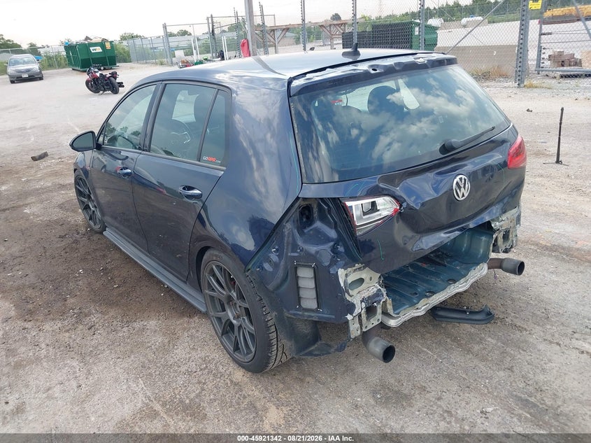 2016 VOLKSWAGEN GOLF GTI auction photo 3