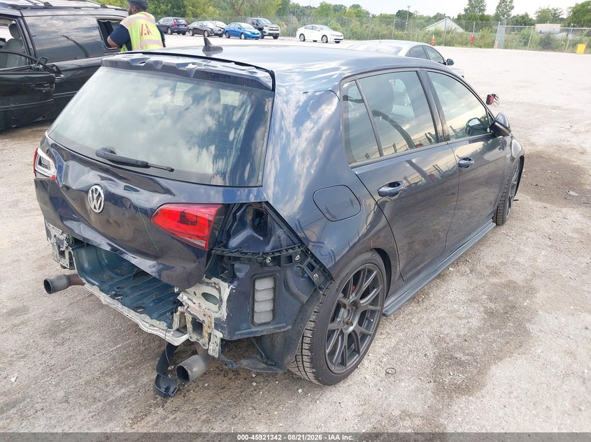 2016 VOLKSWAGEN GOLF GTI auction photo 4
