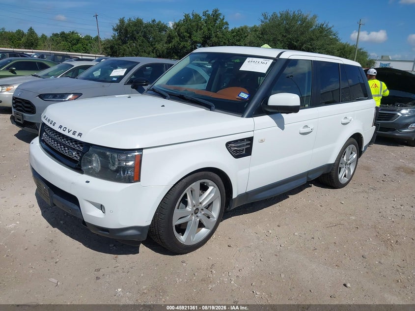 2013 Land Rover Range Rover Sport Hse, Repossession, IAAI, VIN SALSK2D40DA812757 — photo 2