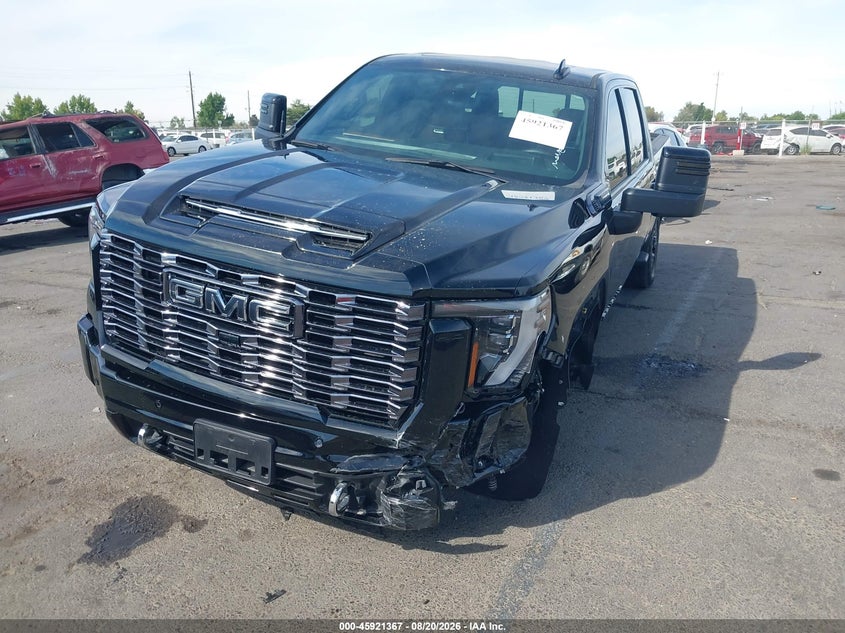 2025 GMC Sierra 2500Hd 4Wd Standard Bed Denali Ultimate, Левый перёд, IAAI, VIN 1GT4UXEY0SF298143 — фото 2
