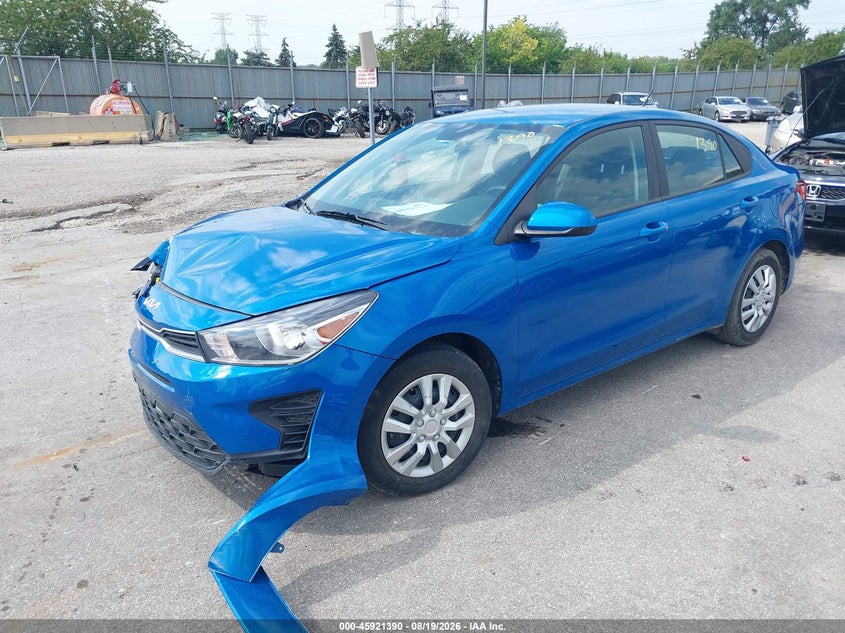 Vin: 3kpa24ad6pe587698, lot: 46420478, kia rio s 20232