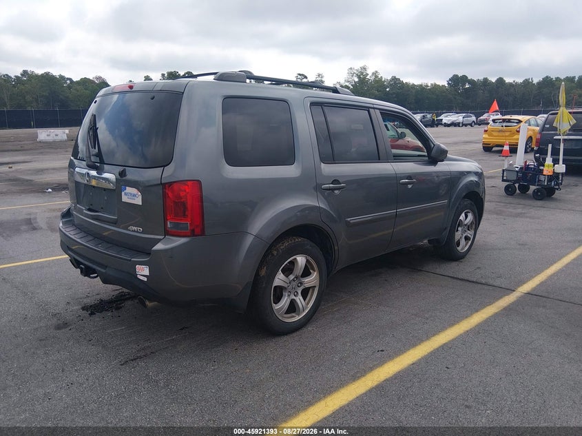 2013 HONDA PILOT auction photo 4