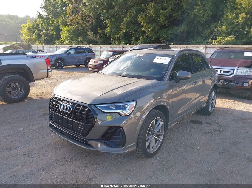 2023 Audi Q3, Крыша, IAAI, VIN WA1EECF34P1144515 — фото 2