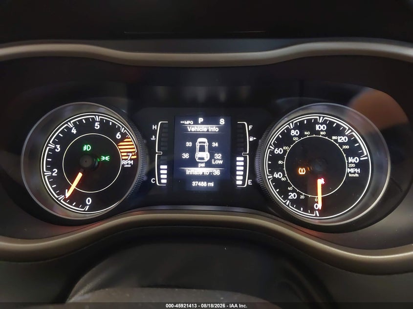2018 JEEP CHEROKEE SPORT UTILITY VEHICLE 2.4L I-4 VVT, 184HP