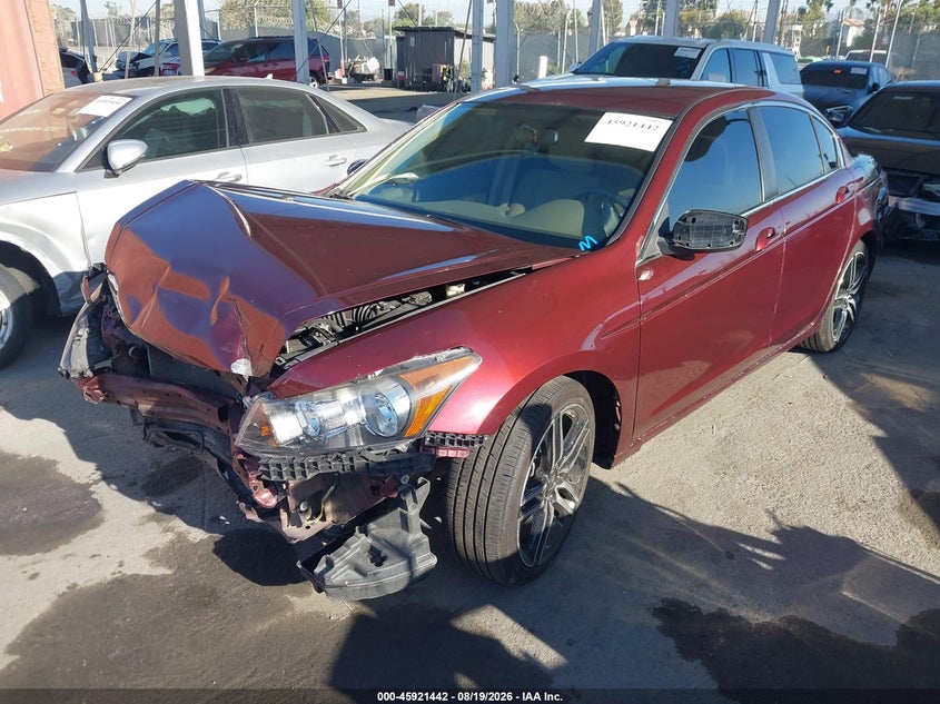2010 Honda Accord, Front End, IAAI, VIN 1HGCP2F34AA049673 — photo 2