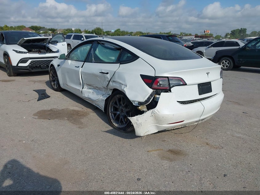2021 TESLA MODEL 3 auction photo 3